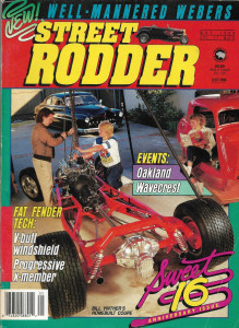 STREET RODDER 1988 MAY - V-BUTT WINSHIELD, PROGRESSIVE X-MEMBER